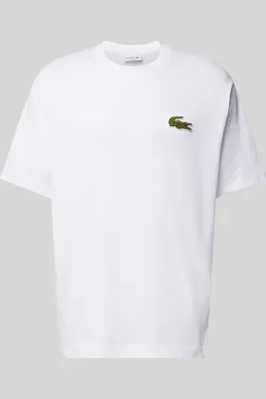 Lacoste T-Shirt mit Label-Detail in , Größe L