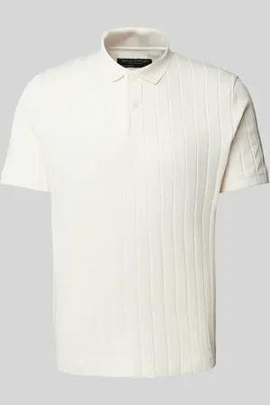 Marc O’ Polo Regular Fit Poloshirt aus Baumwoll-Mix-Jersey mit breiter Rippstruktur in , Größe L
