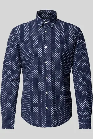 HUGO BOSS Regular Fit Freizeithemd mit Knopfleiste Modell 