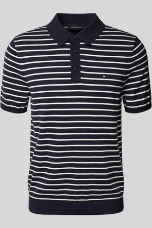 Tommy Hilfiger Regular Fit Poloshirt mit Logo-Stitching in , Größe L