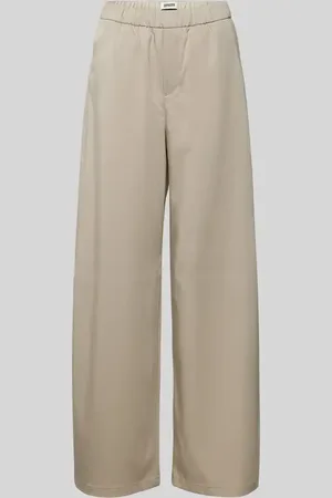 Drykorn Wide Leg Stoffhose aus Lyocell-Mix Modell 