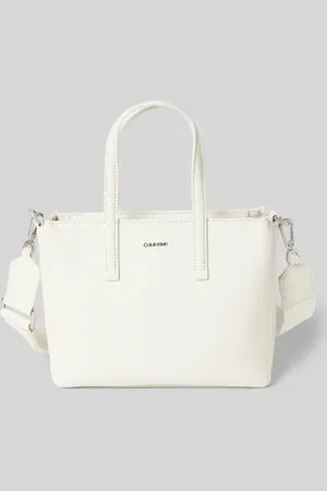 Calvin Klein Tote Bag mit Label-Applikation Modell 