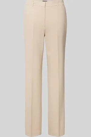 QS by s.Oliver Regular Fit Stoffhose mit Viskose-Anteil in Piqué-Qualität in , Größe 34/32