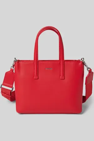 Calvin Klein Tote Bag mit Label-Applikation Modell 