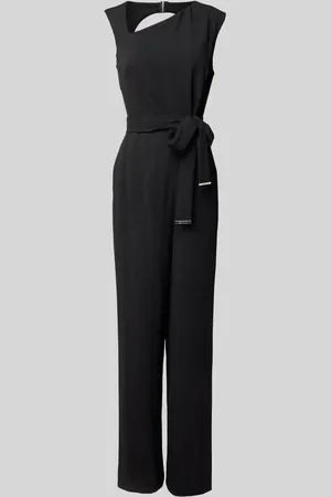 Calvin Klein Jumpsuit mit Taillengürtel in , Größe 34