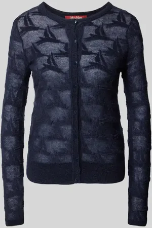 Max Mara Strickjacke mit floralem Muster Modell 