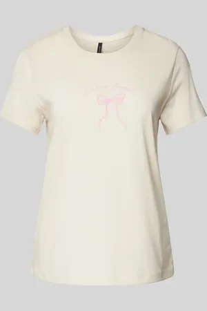 VERO MODA Regular Fit T-Shirt aus reiner Baumwolle Modell 