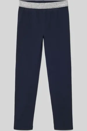 QS by s.Oliver Regular Fit Leggings mit elastischem Glitzer Bund in , Größe 98
