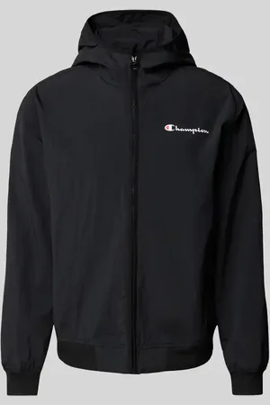 Champion Jacke mit Label-Print in , Größe L