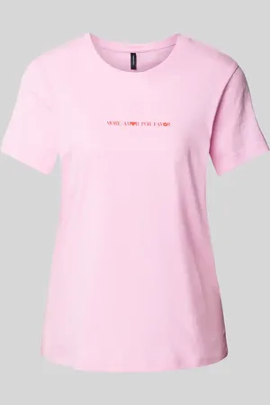 VERO MODA Regular Fit T-Shirt aus reiner Baumwolle Modell 