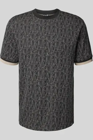 EA7 T-Shirt mit Label-Print Modell 