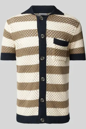 Lindbergh Regular Fit Freizeithemd mit Lochmuster Modell 