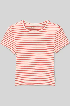 TOM TAILOR Regular Fit T-Shirt aus Baumwoll-Elasthan-Mix in , Größe 152