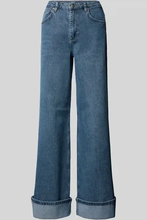 Oui Wide Leg Jeans im 5-Pocket-Design in , Größe 36