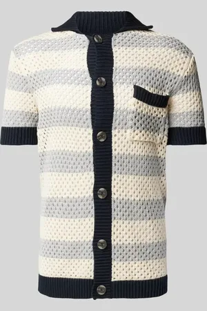 Lindbergh Regular Fit Freizeithemd mit Lochmuster Modell 