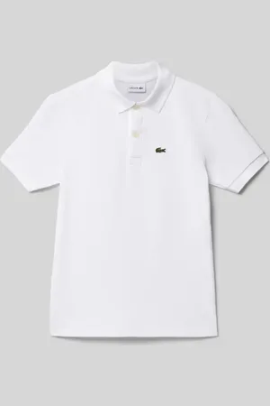 Lacoste Regular Fit Poloshirt mit Label-Detail in , Größe 176