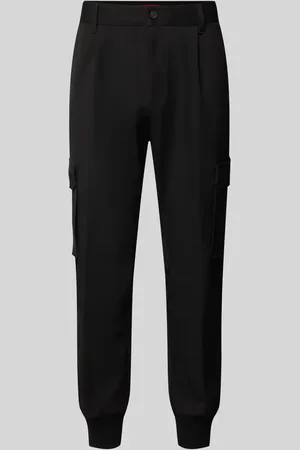 HUGO BOSS Tapered Fit Cargohose mit Strukturmuster Modell 