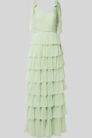 Lace & Beads Abendkleid mit Volants in , Größe M