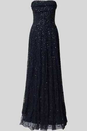 Lace & Beads Abendkleid mit Paillettenbesatz in , Größe L