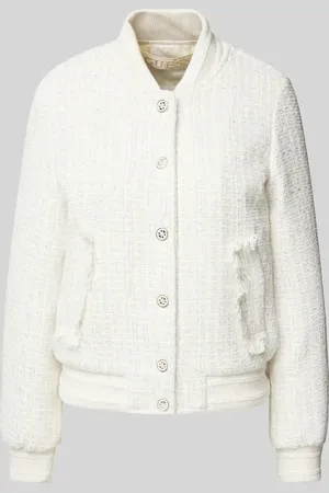 Guess Bomberjacke mit Strukturmuster Modell 