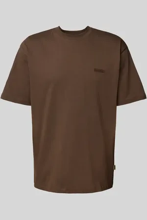 Woodbird Oversized T-Shirt mit Label-Stitching in , Größe L