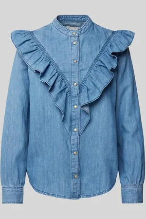 Pepe Jeans Hemdbluse mit Druckknopfleiste Modell 