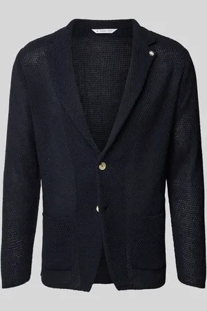 Manuel Ritz Strickjacke mit Reverskragen in , Größe XL