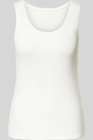 TOM TAILOR Regular Fit Tank Top aus Baumwoll-Mix in , Größe XXL