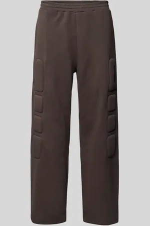 Review Straight Leg Sweatpants mit elastischem Bund in , Größe L