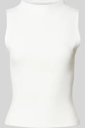 Gina Tricot Tanktop mit Stehkragen in , Größe S