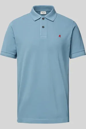 Replay Regular Fit Poloshirt mit Logo-Stitching in , Größe L