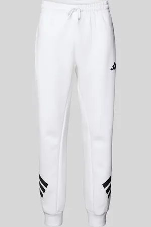 adidas Regular Fit Sweatpants mit Logo-Print in , Größe L