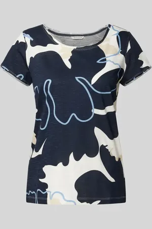 TOM TAILOR Regular Fit T-Shirt aus reiner Baumwolle in , Größe L