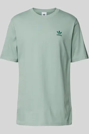 adidas T-Shirt mit Label-Stitching in , Größe M