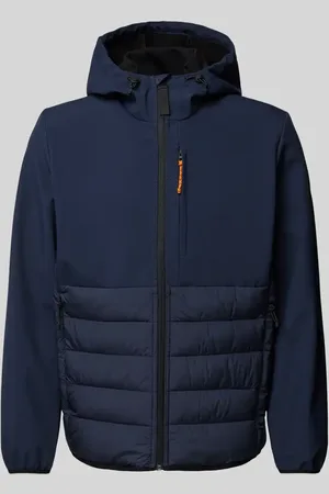 TOM TAILOR Regular Fit Funktionsjacke mit Label Stitching in , Größe L