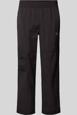 PUMA Relaxed Fit Cargohose mit Logo-Print Modell 