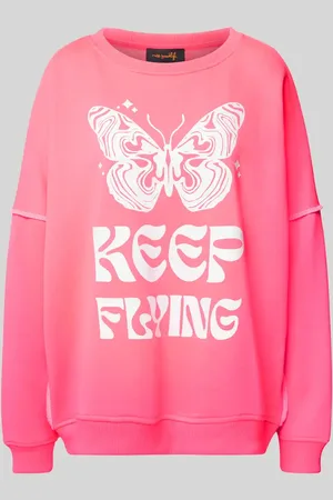 miss goodlife Oversized Sweatshirt mit Motiv- und Statement-Print in , Größe L