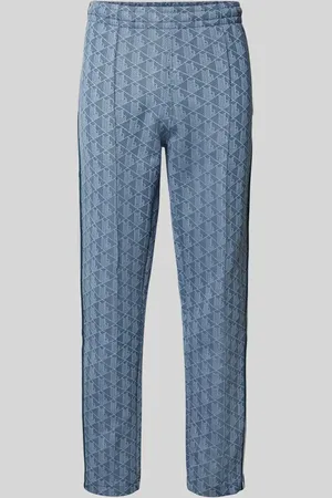 Lacoste Straight Leg Sweatpants mit Galonstreifen in , Größe L