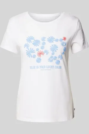 TOM TAILOR Regular Fit T-Shirt aus reiner Baumwolle in , Größe L
