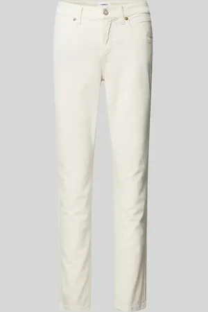 Cambio Slim Fit Jeans mit verkürztem Schnitt Modell 