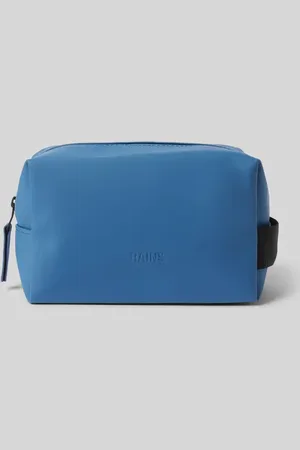 Rains Kulturtasche mit Label-Print in , Größe 1