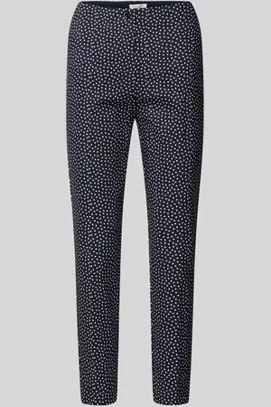 Christian Berg Slim Fit Stoffhose mit verkürztem Schnitt in , Größe 34