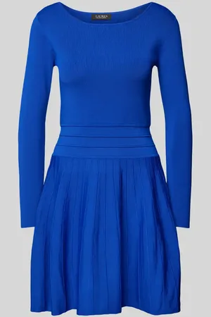 Ralph Lauren Minikleid mit Strukturmuster Modell 