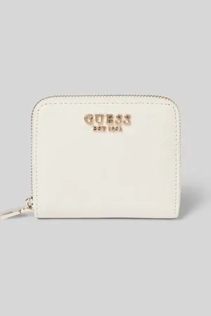 Guess Portemonnaie mit Label-Applikation Modell 