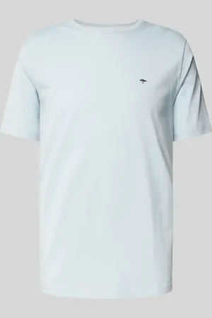 Fynch-Hatton T-Shirt mit Logo-Stitching in , Größe 3XL