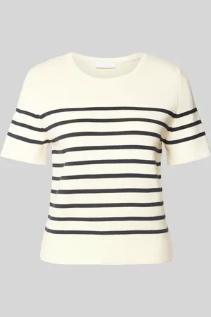Rich & Royal Strickshirt mit Rundhalsausschnitt in , Größe L