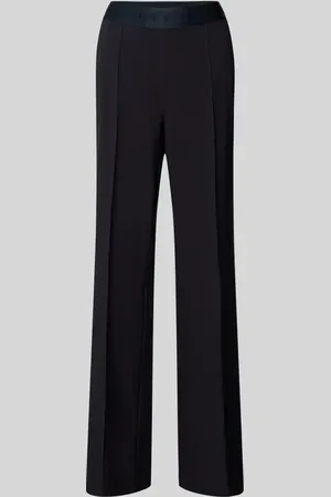 Cambio Wide Leg Schlupfhose mit fixierten Bügelfalten in , Größe 34