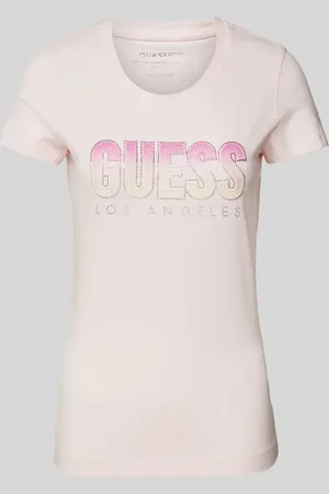 Guess T-Shirt mit Label-Print in , Größe L
