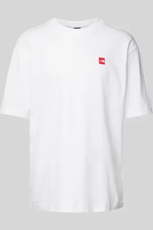 The North Face Oversized T-Shirt aus reiner Wolle mit Label-Print in , Größe L