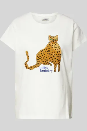 Lollys Laundry T-Shirt mit Label-Print Modell 